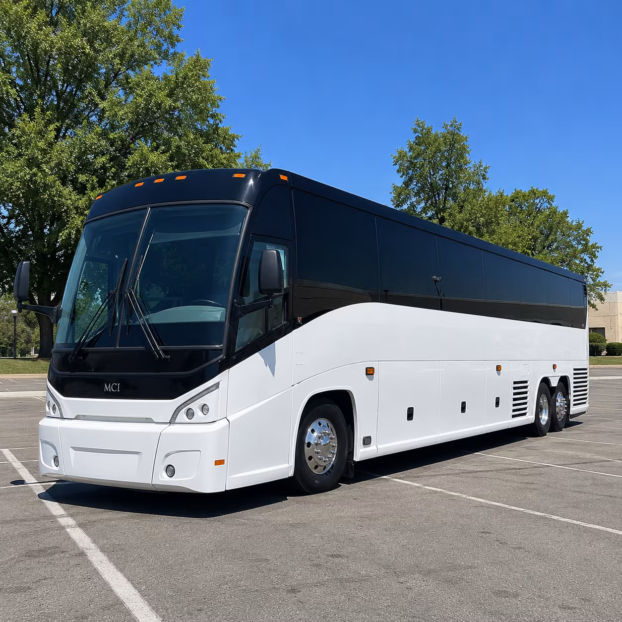 garden grove charter bus services exterior