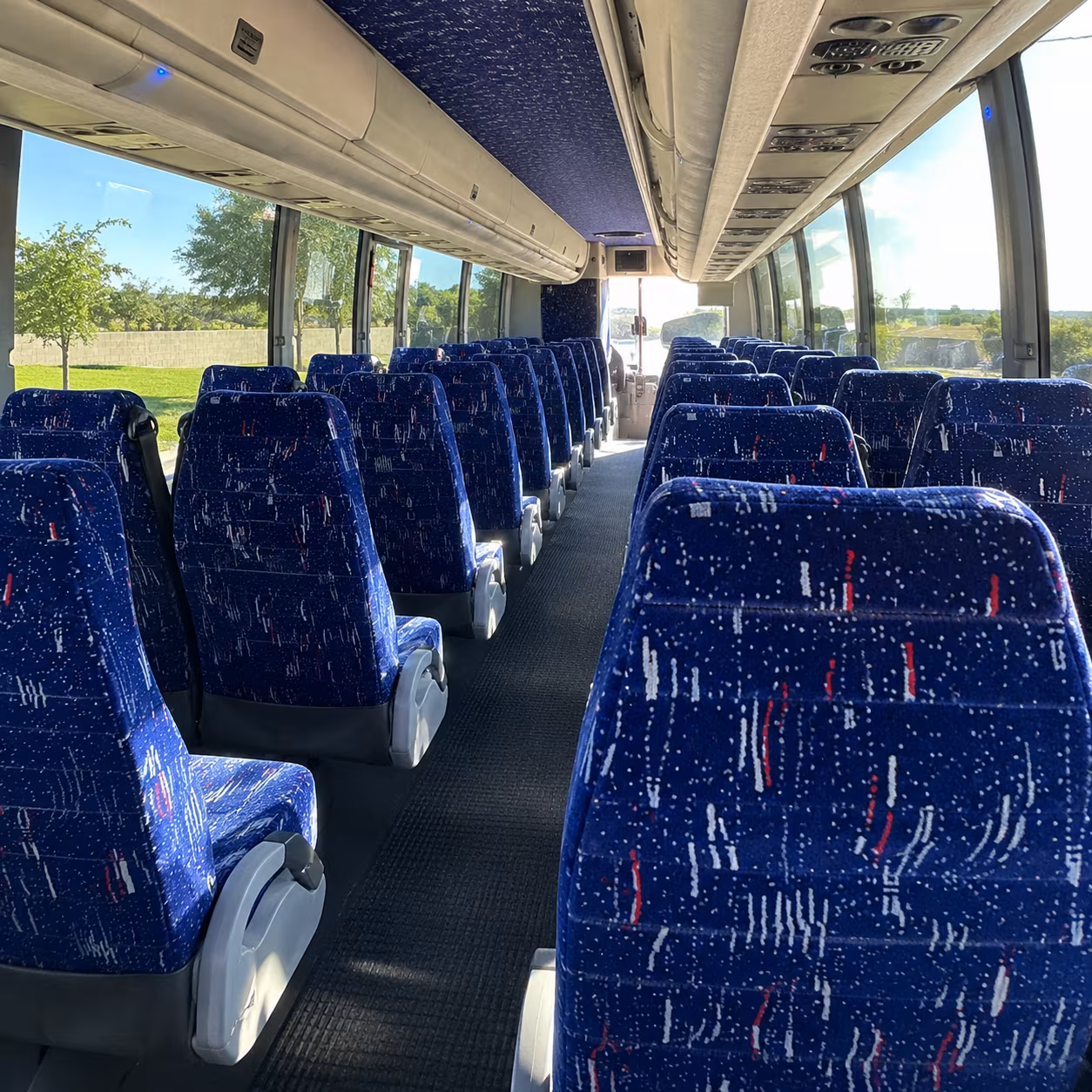 garden grove charter bus services inside