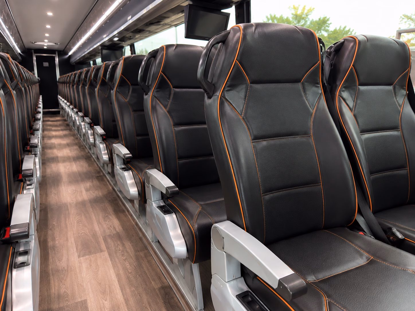 garden grove construction and film crew shuttle buses